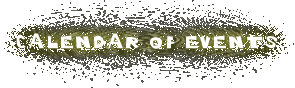 Calendar of Events